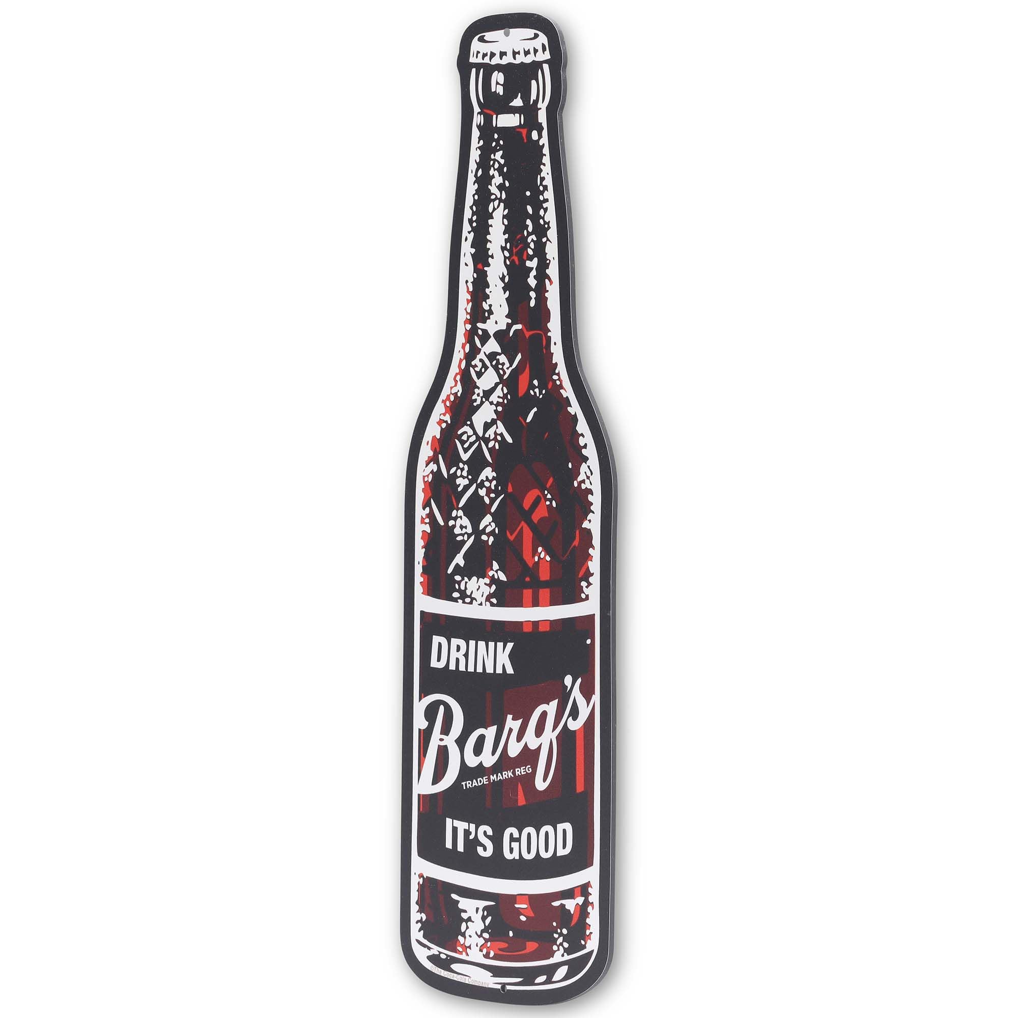 Amazon.com: Barq's Root Beer Bottle Metal Sign - Vintage Barq's